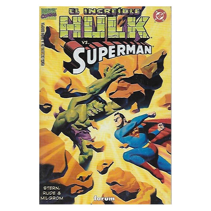 EL INCREIBLE HULK VS.SUPERMAN