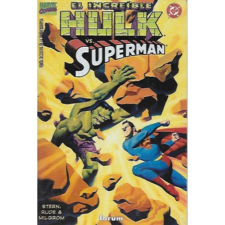 EL INCREIBLE HULK VS.SUPERMAN