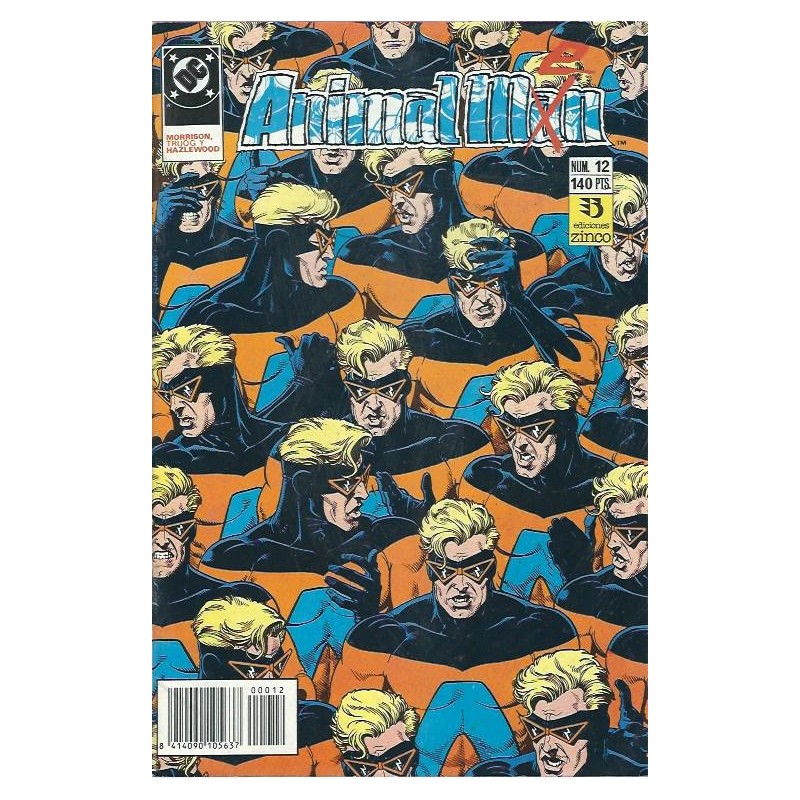 ANIMAL MAN Nº 1 AL 12 ED.ZINCO MAS ORIGEN EN UNIVRSO DC Nº 21 POR GRANT MORRISON
