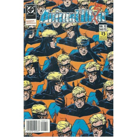 ANIMAL MAN Nº 1 AL 12 ED.ZINCO MAS ORIGEN EN UNIVRSO DC Nº 21 POR GRANT MORRISON