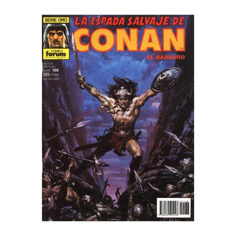 LA ESPADA SALVAJE DE CONAN VOL.1 Nº 168