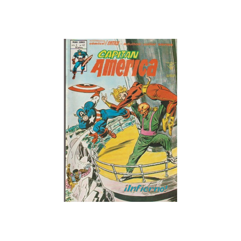 CAPITAN AMERICA VOL.3 Nº 42 ¡ INFIERNO ¡ ED.VERTICE
