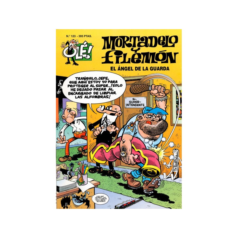 COLECCION OLE Nº 123 MORTADELO Y FILEMON : el angel de la guarda