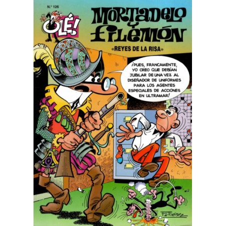 COLECCION OLE Nº 125 MORTADELO Y FILEMON :  REYES DE LA RISA