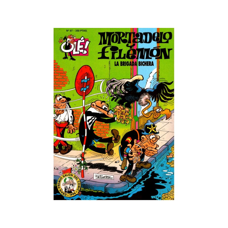 COLECCION OLE Nº 87 MORTADELO Y FILEMON : LA BRIGADA BICHERA