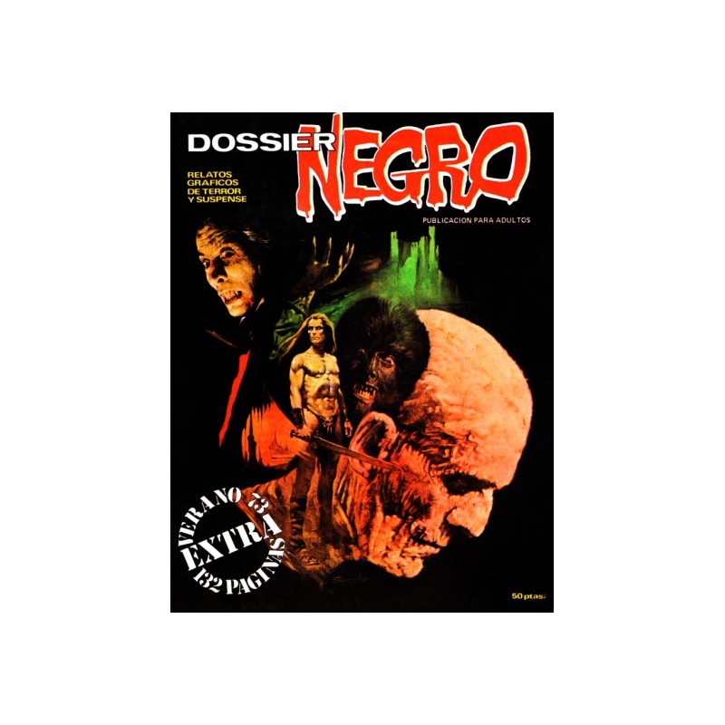 DOSSIER NEGRO EXTRA VERANO 1973