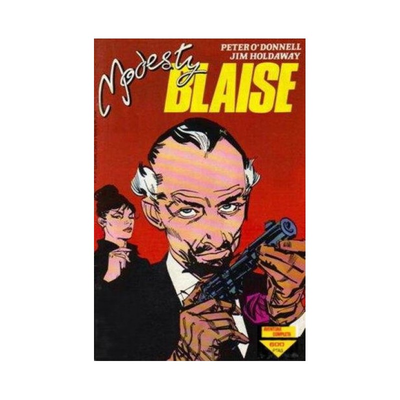 MODESTY BLAISE Nº 1 A 7,COL.COMPLETA 7 NUMEROS EN UN RETAPADO