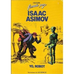 FIRMADO POR  COL.COMPLETA 3 ALBUMES ,ISAAC ASIMOV Y CHESTER HIMES ,- YO_ROBOT, CORRE , HOMBRE DE CHESTER HIMES Y SELECCION DE CUENTOS DE ASIMOV POR LUIS BERMEJO , FLORENCI CLAVE Y FERNANDO FERNANDEZ