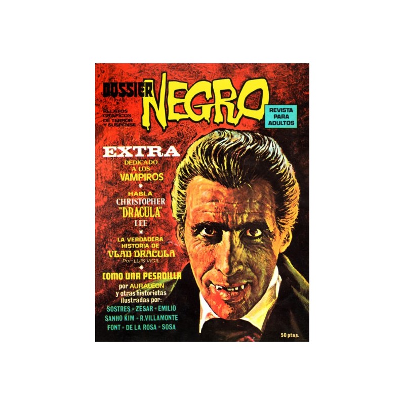 DOSSIER NEGRO EXTRA DEDICADO A LOS VAMPIROS