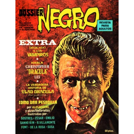DOSSIER NEGRO EXTRA DEDICADO A LOS VAMPIROS