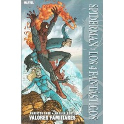 SPIDERMAN Y LOS 4 FANTASTICOS PANINI