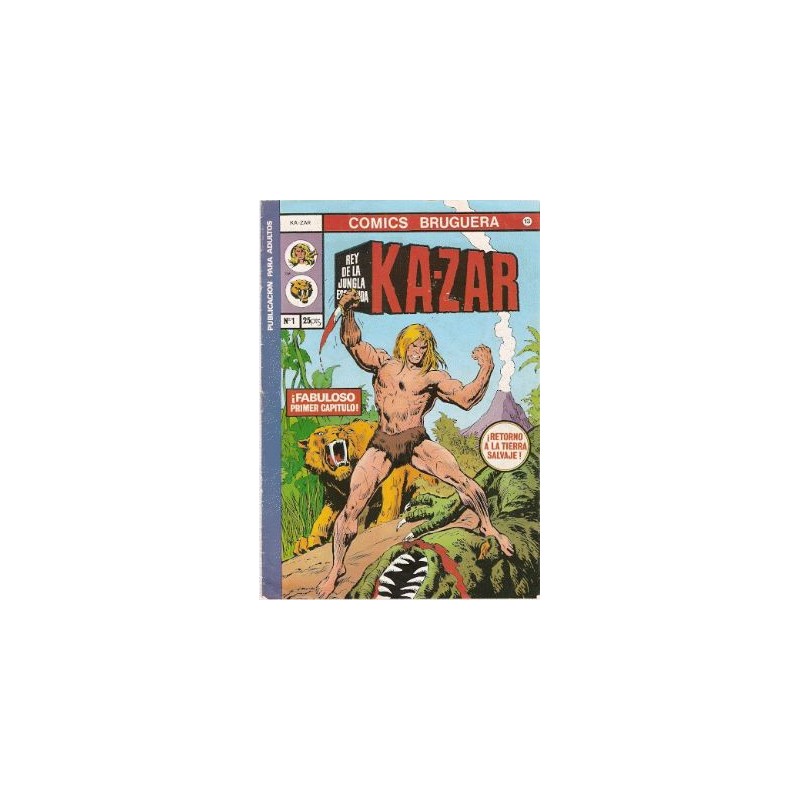 KA-ZAR VERTICE Y BRUGUERA DISPONIBLE