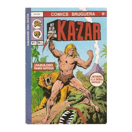 KA-ZAR VERTICE Y BRUGUERA DISPONIBLE