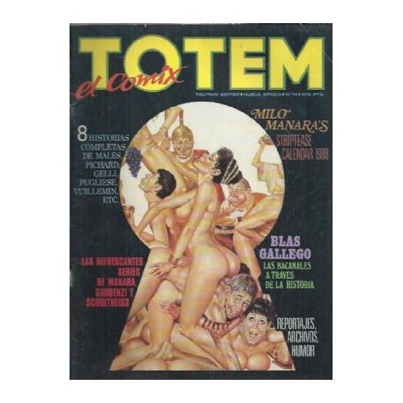 TOTEM EL COMIX NÚMEROS SUELTOS DISPONIBLES