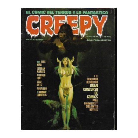 CREEPY NÚMEROS SUELTOS DISPONIBLES