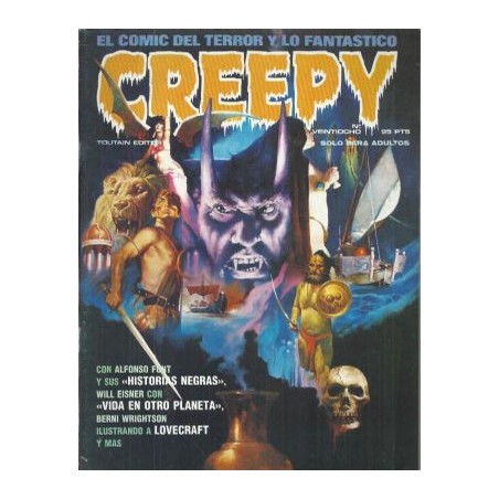 CREEPY NÚMEROS SUELTOS DISPONIBLES