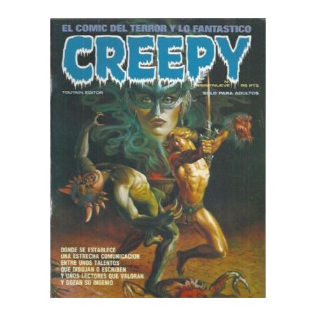 CREEPY NÚMEROS SUELTOS DISPONIBLES
