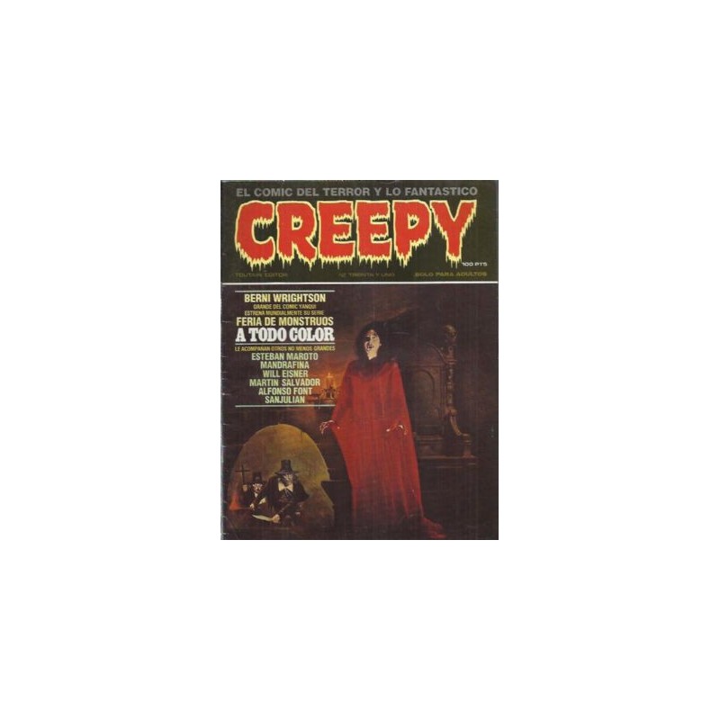 CREEPY NÚMEROS SUELTOS DISPONIBLES