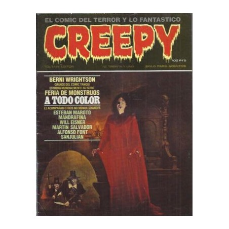 CREEPY NÚMEROS SUELTOS DISPONIBLES