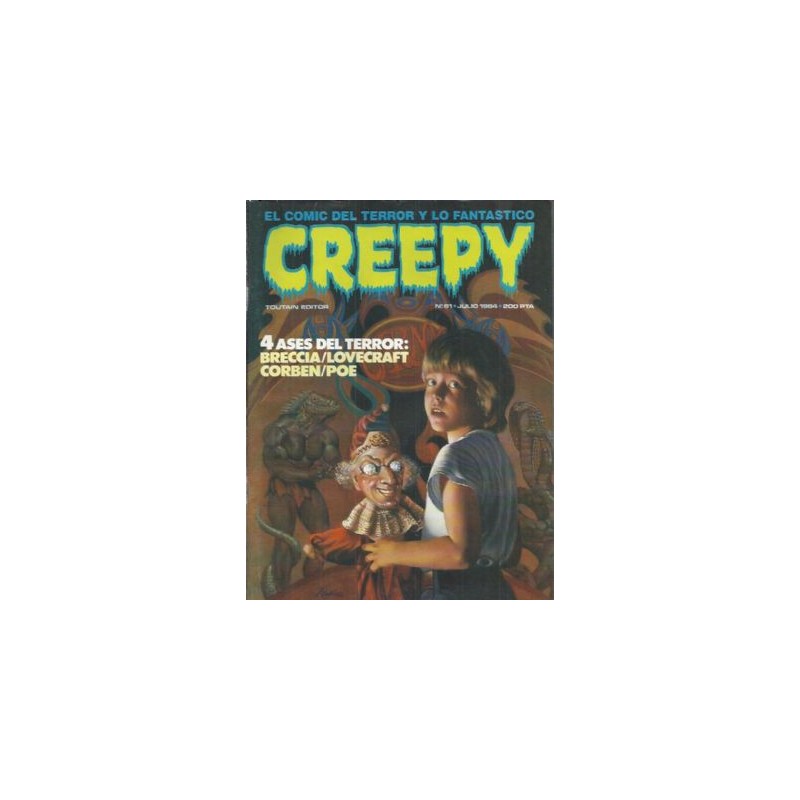CREEPY NÚMEROS SUELTOS DISPONIBLES