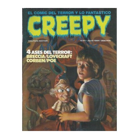 CREEPY NÚMEROS SUELTOS DISPONIBLES