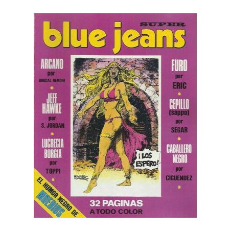 BLUE JEANS NÚMEROS SUELTOS DISPONIBLES