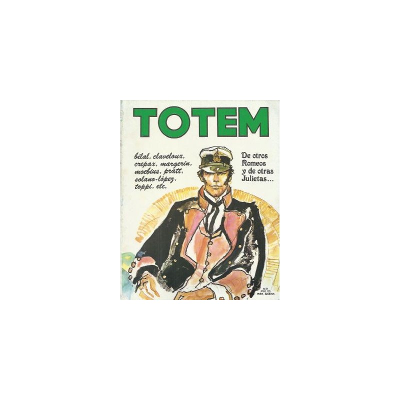 TOTEM 1ª ÉPOCA NÚMEROS SUELTOS DISPONIBLES