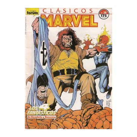 CLASICOS MARVEL : LOS 4 FANTASTICOS