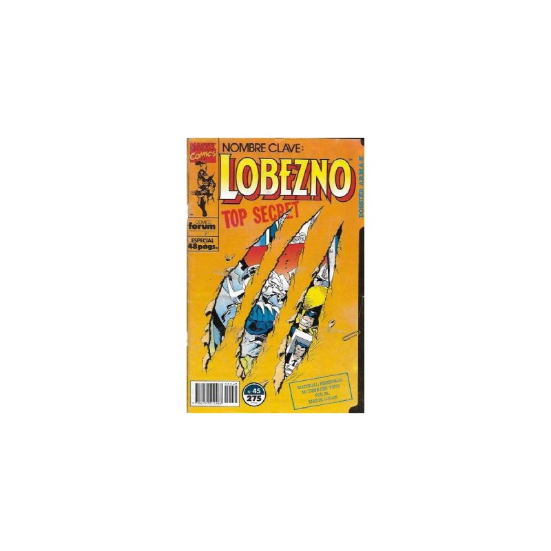 LOBEZNO VOL.1 NUMEROS SUELTOS DISPONIBLES