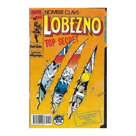 LOBEZNO VOL.1 NUMEROS SUELTOS DISPONIBLES