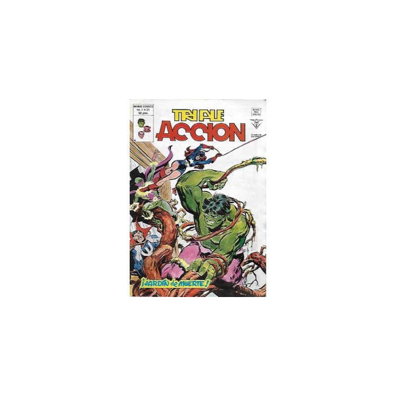 TRIPLE ACCION ( LOS DEFENSORES ) DISPONIBLES
