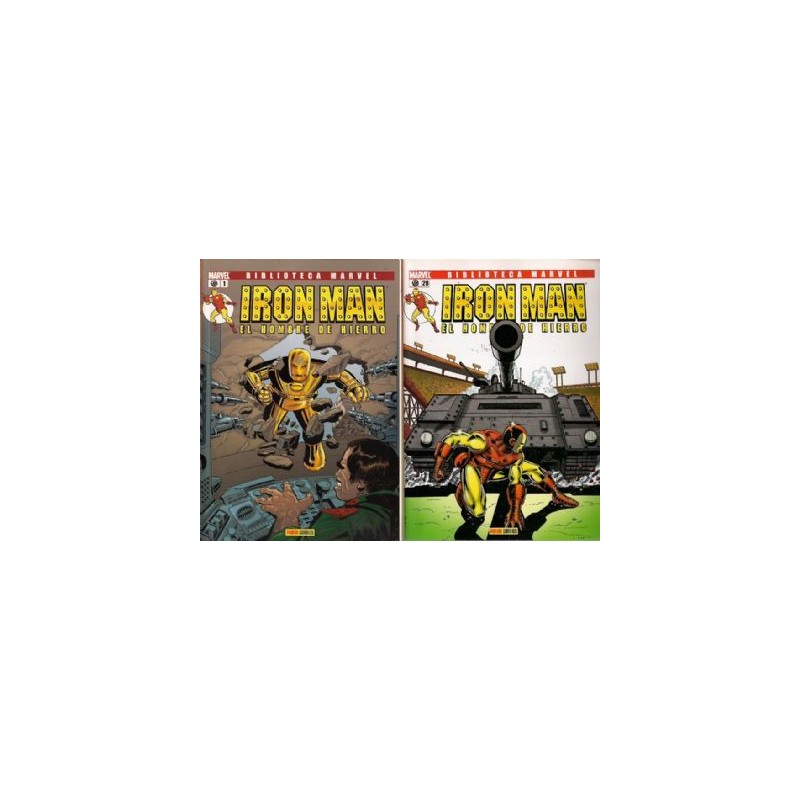 IRON MAN BIBLIOTECA MARVEL