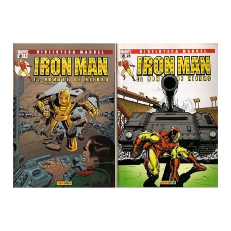 IRON MAN BIBLIOTECA MARVEL