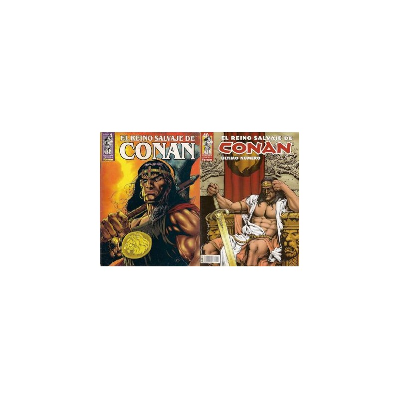 EL REINO SALVAJE DE CONAN COL.COMPLETA