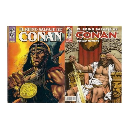 EL REINO SALVAJE DE CONAN COL.COMPLETA