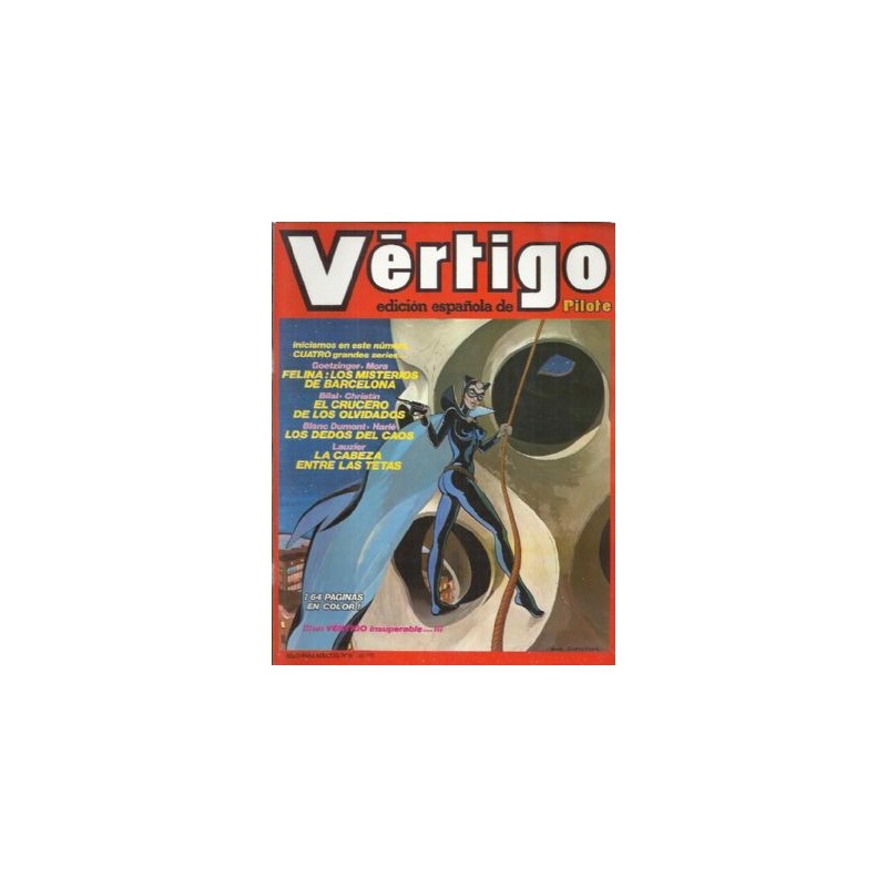 REVISTA VERTIGO ED.DISTRINOVEL DISPONIBLES
