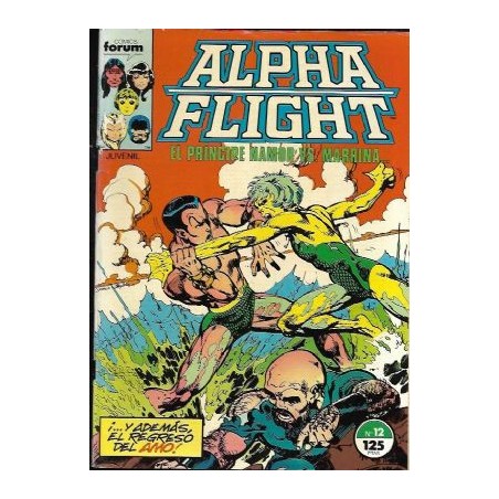 ALPHA FLIGHT VOL.1 NUMEROS DISPONIBLES