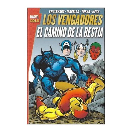 MARVEL GOLD RUSTICA : LOS VENGADORES