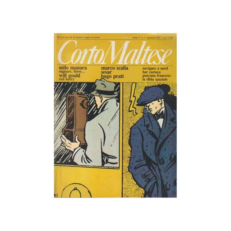 REVISTA CORTO MALTESE LOTE DE 4 REVISTAS EN ITALIANO