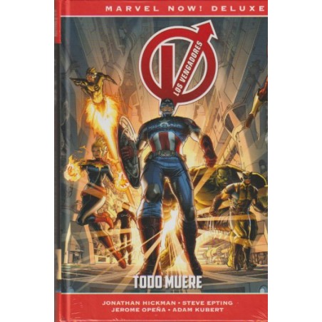 MARVEL NOW DELUXE LOS VENGADORES DE JONATHAN HICKMAN VOL.1 TODO MUERE