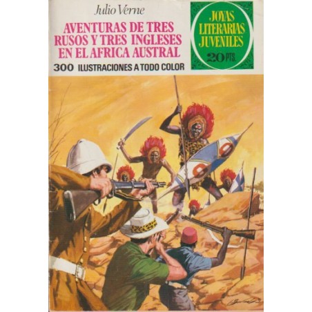 JOYAS LITERARIAS JUVENILES 3ª ED Nº 28 AVENTURAS DE TRES RUSOS Y TRES INGLESES EN EL AFRICA AUSTRAL