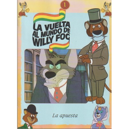 LA VUELTA AL MUNDO DE WILLY FOG,  COL.COMPLETA 26 FASCICULOS MAS TAPAS