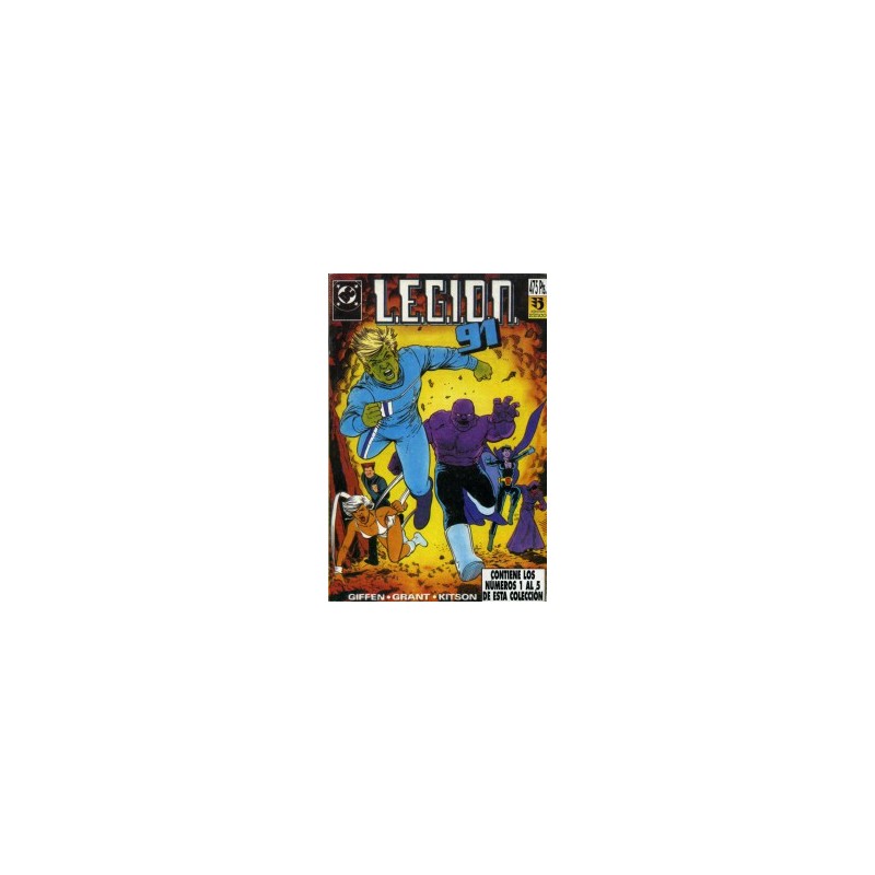 LEGION 91 NUMEROS 1 A 5 EN UN RETAPADO