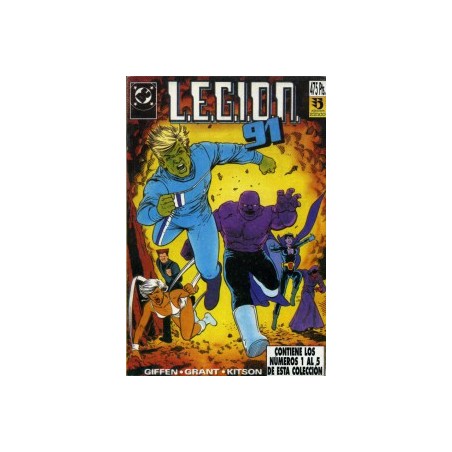 LEGION 91 NUMEROS 1 A 5 EN UN RETAPADO