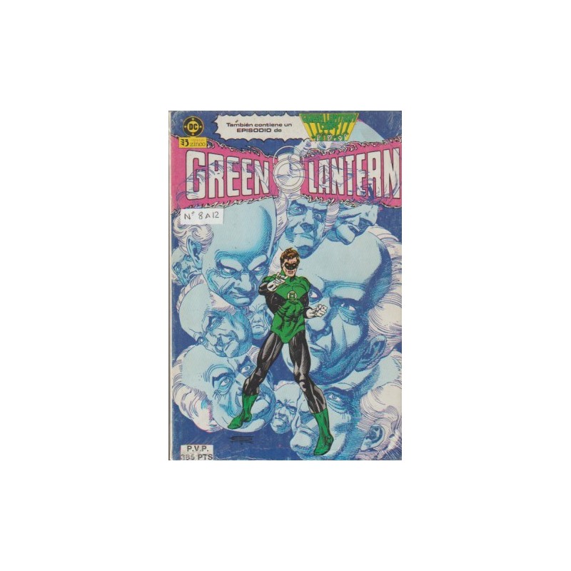 green lantern ediciones zinco nº 8 a 12 en un retapado