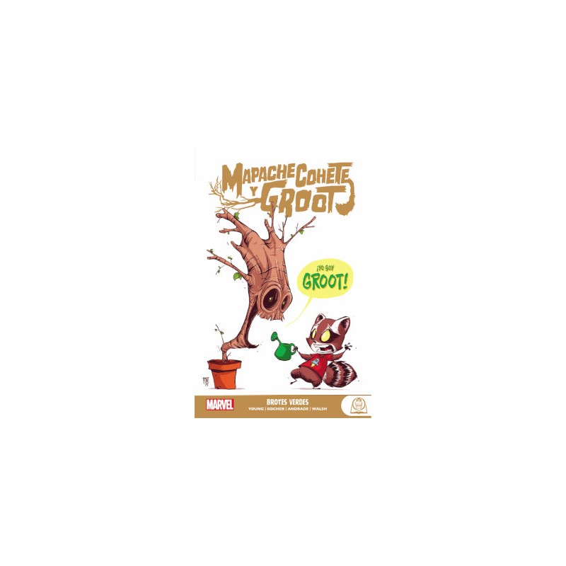 MAPACHE COHETE Y GROOT VOL.1 BROTES VERDES ( MARVEL YOUNG ADULT )