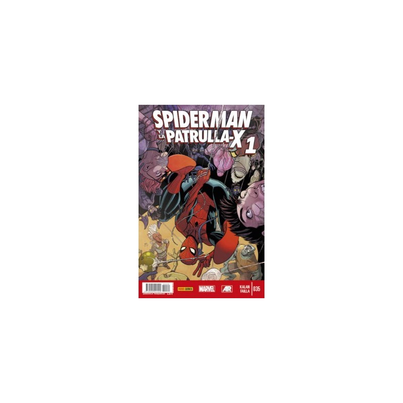 spiderman y la patrulla x nº 1 y 2 (lobezno y la patrulla x nº 35 y 36)