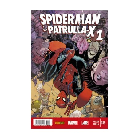 spiderman y la patrulla x nº 1 y 2 (lobezno y la patrulla x nº 35 y 36)