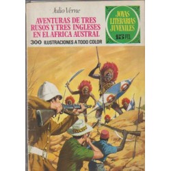 JOYAS LITERARIAS JUVENILES 1ª ED Nº 28 AVENTURAS DE TRES RUSOS Y TRES INGLESES EN EL AFRICA AUSTRAL
