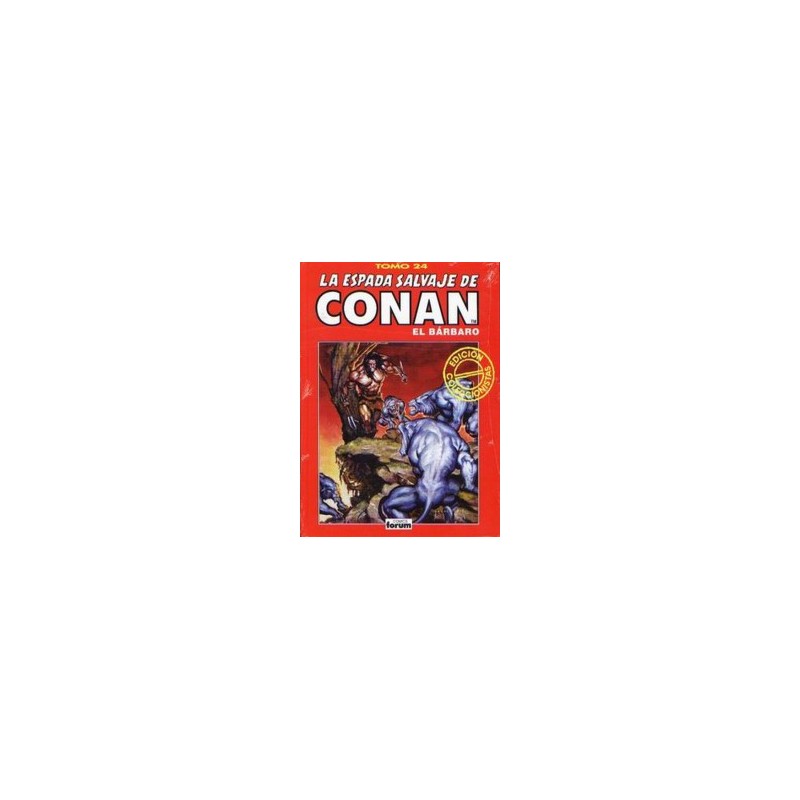 LA ESPADA SALVAJE DE CONAN EDICION COLECCIONISTA  TOMOS ROJOS N 24